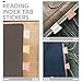 VILLCASE 10sheets Decorative Bible Tabs Index Stickers for Easy Reference of Bible Study Labels for All Ages Great for Men and Women