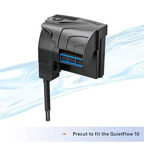 Aqueon Quiet Flow 10 Carbon Reducing Specialty Filter Pad, 4 Count #TOP6