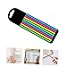 Abaodam 10sets Sticky Index Tabs Fluorescent Reading Strips for Enhanced and Visual Tracking Portable Pet Note Strips Bright Colors for Students and Readers