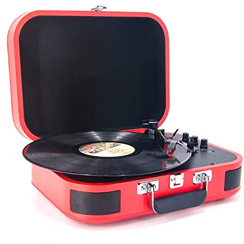 Lecteur Vinyles avec 2 Haut-parleurs Stéréo, sans Fil Platine Vinyle Phonographe avec 3 Vitesses D’entraînement par… - Les Beatles, Paul McCartney, John Lennon, RIngo Starr, George Harrison Lecteur Vinyles avec 2 Haut-parleurs Stéréo, sans Fil Platine Vinyle Phonographe avec 3 Vitesses D'entraînement par…