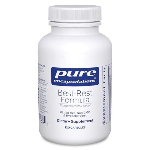 Pure Encapsulations Best-Rest Formula - Supports Restful Sleep - for Relaxation* - Restful Sleep Supplement - Non-GMO & Vegan - 120 Capsules