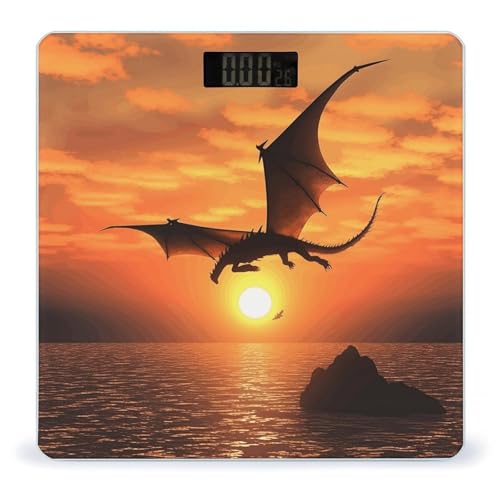 Balanzas de Baño Digital Sea Sunset Flying Dragon Precisa y Estable miniatura 1