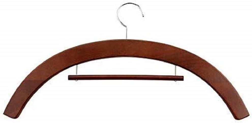 Clergy & Church Supply Religious Wood Hanger - Walnut - 6/Pk
