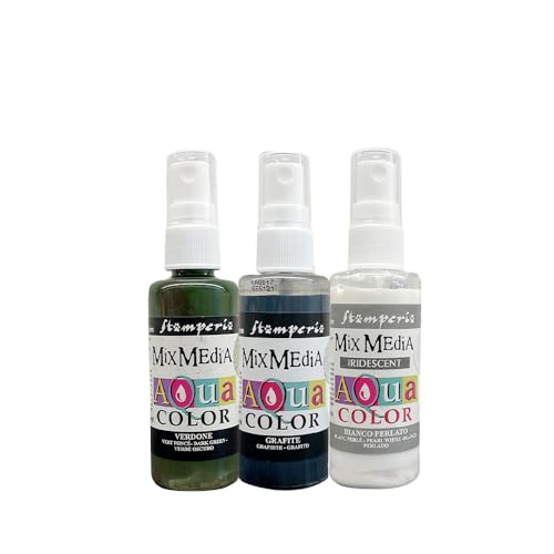 Stamperia Aquacolor Gear up for Christmas, 3er-Set, Aquarellfarben,...