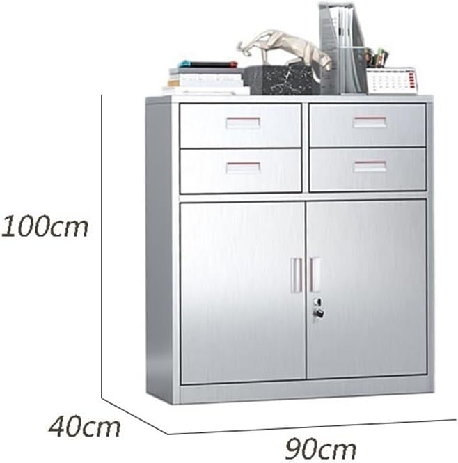 File Cabinets Multi-Drawer Storage Cabinet Plus Wide Band Lock Data Large Capacity File Office