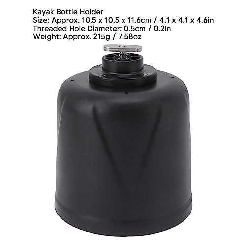 Suporte para Copo de Caiaque, Suporte de Copo para Barco de Caiaque Universal de Fácil Instalação Mu