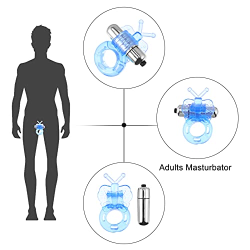 EXCEART Vibrerende Pe Nis Cock Ring Voor Mannen Vibrator Voor Sterker Erectie Cock Ring Vibrerende Machine Voor Mannen… - Image 3