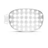 Gempro Interior Map Dome Light Cover Lens&White Led Overhead Console Reading Lamp Compatible with Dodge Ram 1500 Dakota Neon Chrysler Sebring, 6000K White