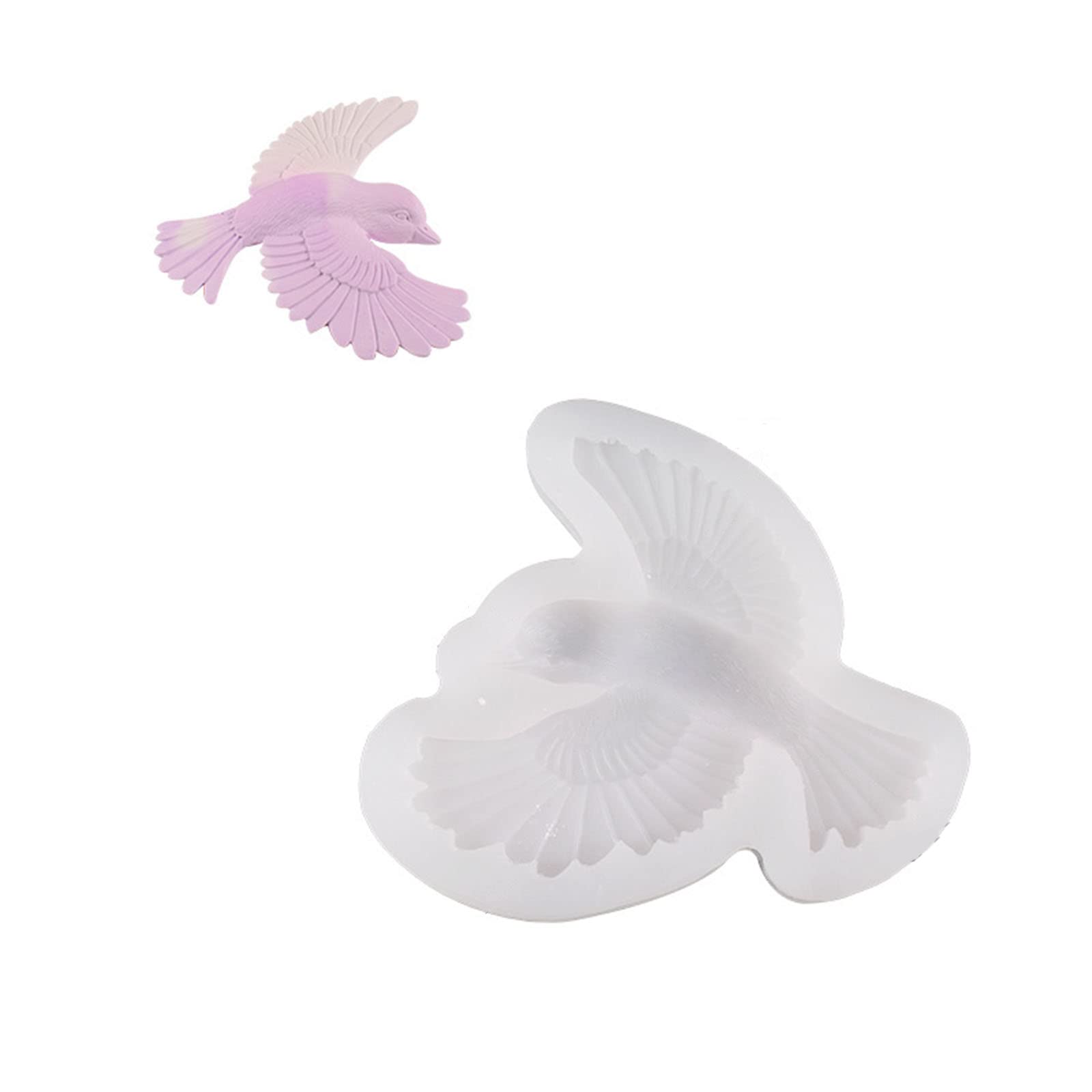 Moule oiseau 3D silicone pour réussir vos décors muraux et gâteaux
