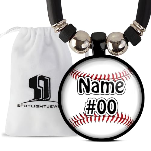 Personalized Baseball Necklace for Boys