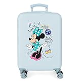 Disney Love Minnie Maleta de Cabina Rosa 34x55x20 cms Rígida ABS Cierre combinación 32L 2,5Kgs 4 Ruedas Dobles Equipaje de Mano
