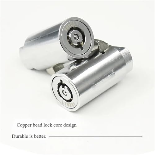 Cylindre de serrure zinc clé ronde universelle serrure multiple