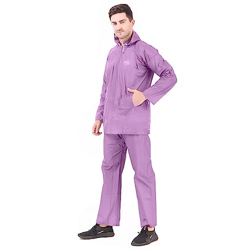 Image of CHACKO Rain Suits Rain Coats Waterproof Durable Rain Gear Workwear Jacket and Pants for Men Women Pack Of 1
