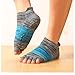 svlftecon Unisex Yoga Pilates Socks with Grips Non Slip Full Toe/Toeless for All Seasons Series 5
