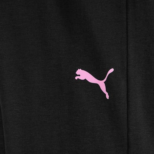 Image of PUMA Girls' Short Sleeve Tee & Legging Set, Logo Graphics, Crewneck