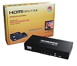  Home Cinema HDMI de distribución de, (1 x en 4 x out con Fuente de alimentación, Full HD Ready 1080P)