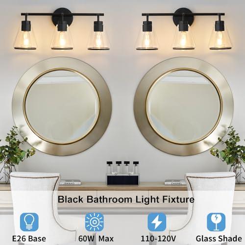 Image of Bathroom Light Fixtures Over Mirror & Modern LED Bathroom Light Fixtures 3-Light Chrome Vanitys Lights