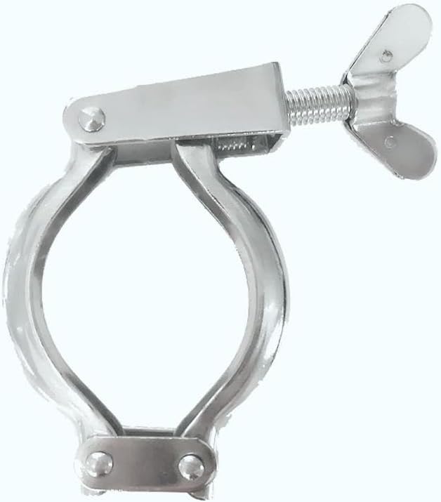 4" Tri Clamp 304 Stainless Steel Sanitary Fitting 119mm Ferrule OD Fit 102mm Pipe OD for Homebrew Beer