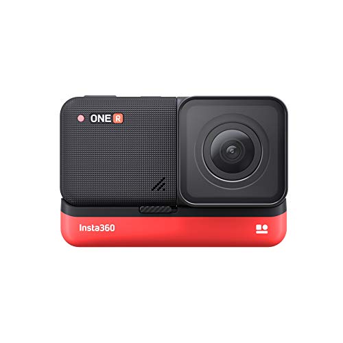 Image of Insta360 ONE R 4K Edition - 4K 60fps Sports Action Camera with Stabilization, IPX8 Waterproof, Reversible Touch Screen, Slow Motion, Adaptive Design