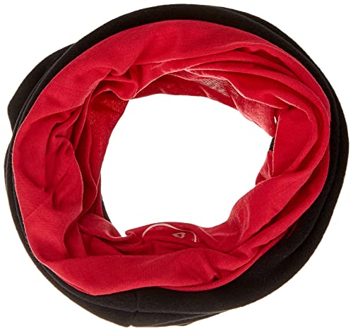 Had H.A.D. Unisex H.A.D.® Solid Fleece Mode Schal, Fuchsia - Black, Einheitsgröße Eu