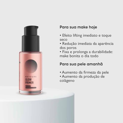 Kit Beyoung Dupla 1 Glow Primer Rose e 1 Stick Incolor Fps 80