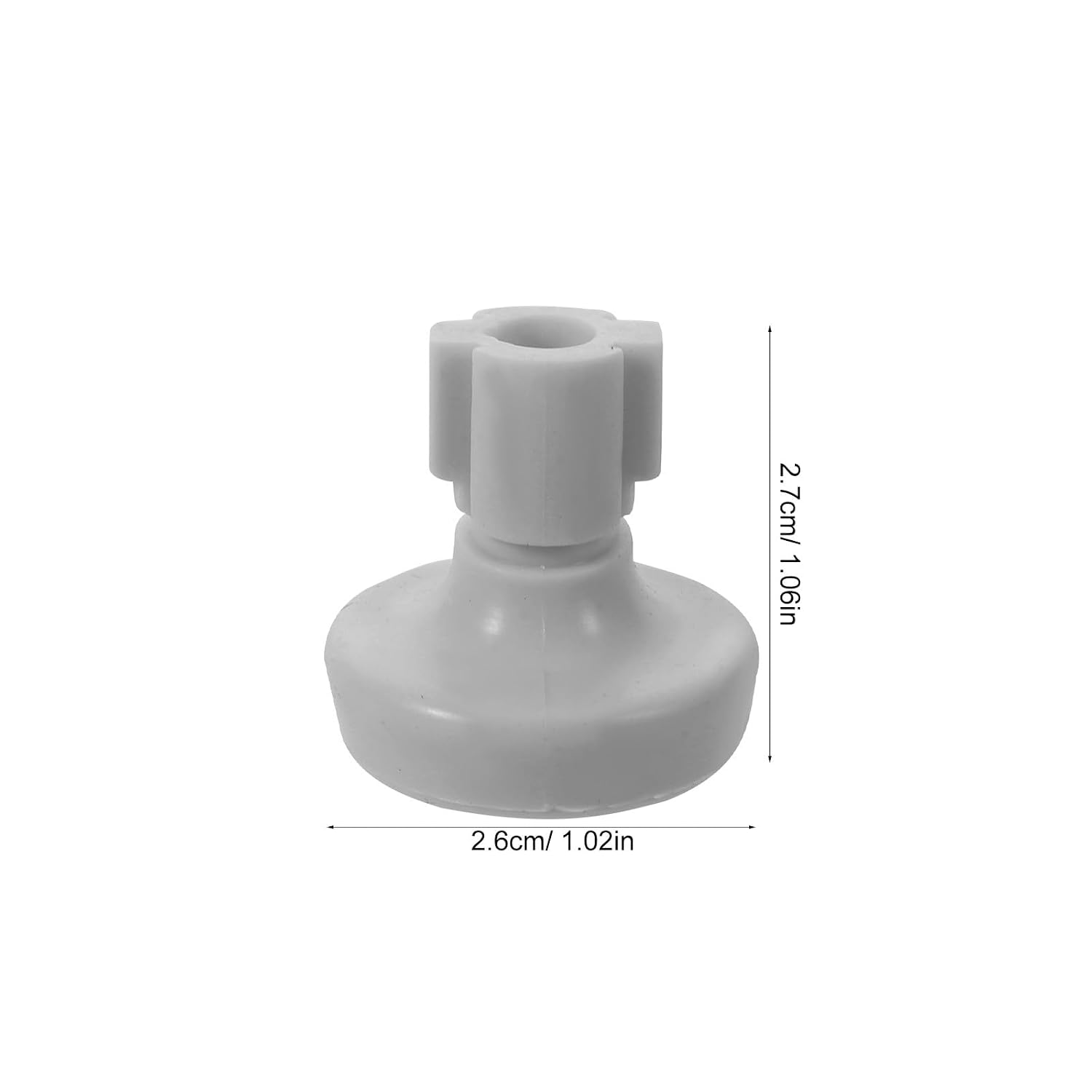 Facial Machine Replacement Bottle Stopper - Plastic Oxygen Infusion Facial Machine Plug - Leak-Proof Bottle Seal for Skin Care Clinic Use Grey