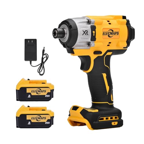 Electric screwdrivers, used for home renovation (Tools + 2 batteries + charger)