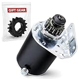 PROMintu 16 Tooth Starter Motor Replaces for Troy Bilt Pony 17.5HP Ride Mowers, Poulan Pro 17.5 HP Lawn Tractor Mowers with Briggs Stratton Intek 17.5HP Engine