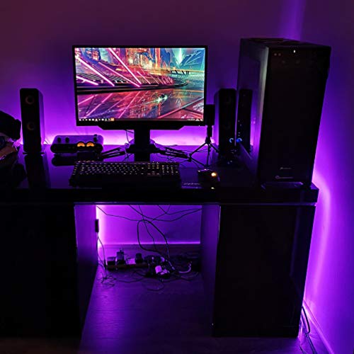 Ontesik 20Ft Led Black Light Strip Kit, 360 Leds, 12V Flexible Uv Black Light Installation, Family Bedroom, Party Wedding, Halloween, Dark Party, Non-Waterproof… #TOP3