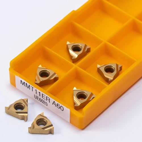 Juego de 10 Fresas de Carburo MMT 11ER AG60 para Torno miniatura 2