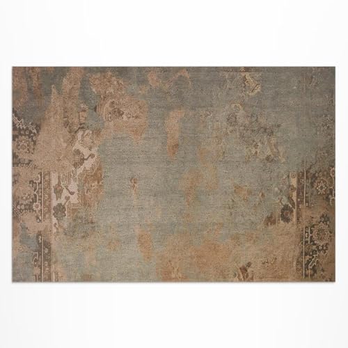 Tapis d'extérieur 80x120 cm en PVC imperméable style patchwork minable pour balcon et terrasse - 2