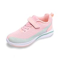 Quanen Electronic Basket Enfant Garcon Basket Fille Mode Respirant Sport Runing Shoes Chaussures de Sport et Course Confortable Kids Sneakers Couleur Rose 38EU