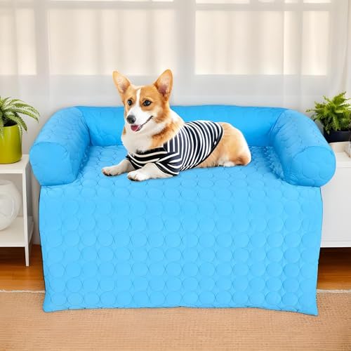 Couverture chiot d'intérieur d'extérieur et tapis rafraîchissant en tissu doux