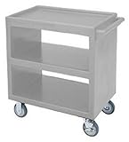 56.75 Lb Serveerwagen 3 bladen 845x510x880mm Cambro BC2304S-191 Granite Gray