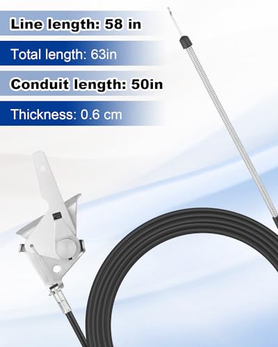 ANODZU Cabo de acelerador/estrangulador 946-05145 adequado para RZT L42 L46 L50 L54, RZT-S 42 46 50