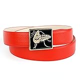 leather crown ebay Grazie alla guida, l'estremità della cintura non è visibile. Senza passante la fibbia e la cintura sono ancora più eleganti.