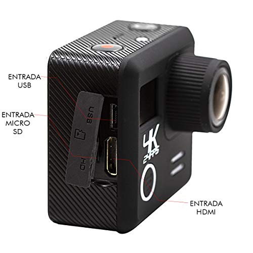 Action Câmera 4k Ultra Hd 3840x2160 Wi-fi A Prova D'agua 30m