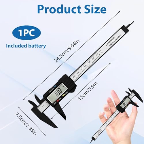 Digital Vernier Caliper 150mm Electronic Micrometer Caliper - Image 2