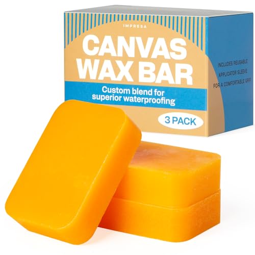 IMPRESA Canvas Wax Bars Pack of 3