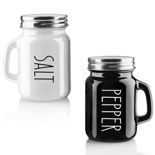 Pack of 2 Salt and Pepper Pots Salt and Pepper Shaker Salt and Pepper