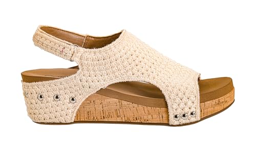 Image of Corkys Footwear Volta Wedge - Chic Elegance Meets All-Year Comfort with a 2-Inch Cork Heel and Marshmallow Insole for Stylish Everyday Wear and All-Day Comfort