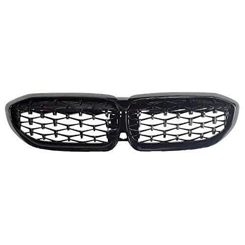 Calandre avant pour BMW G20 G21 finition noir brillant style diamant haut de gamme