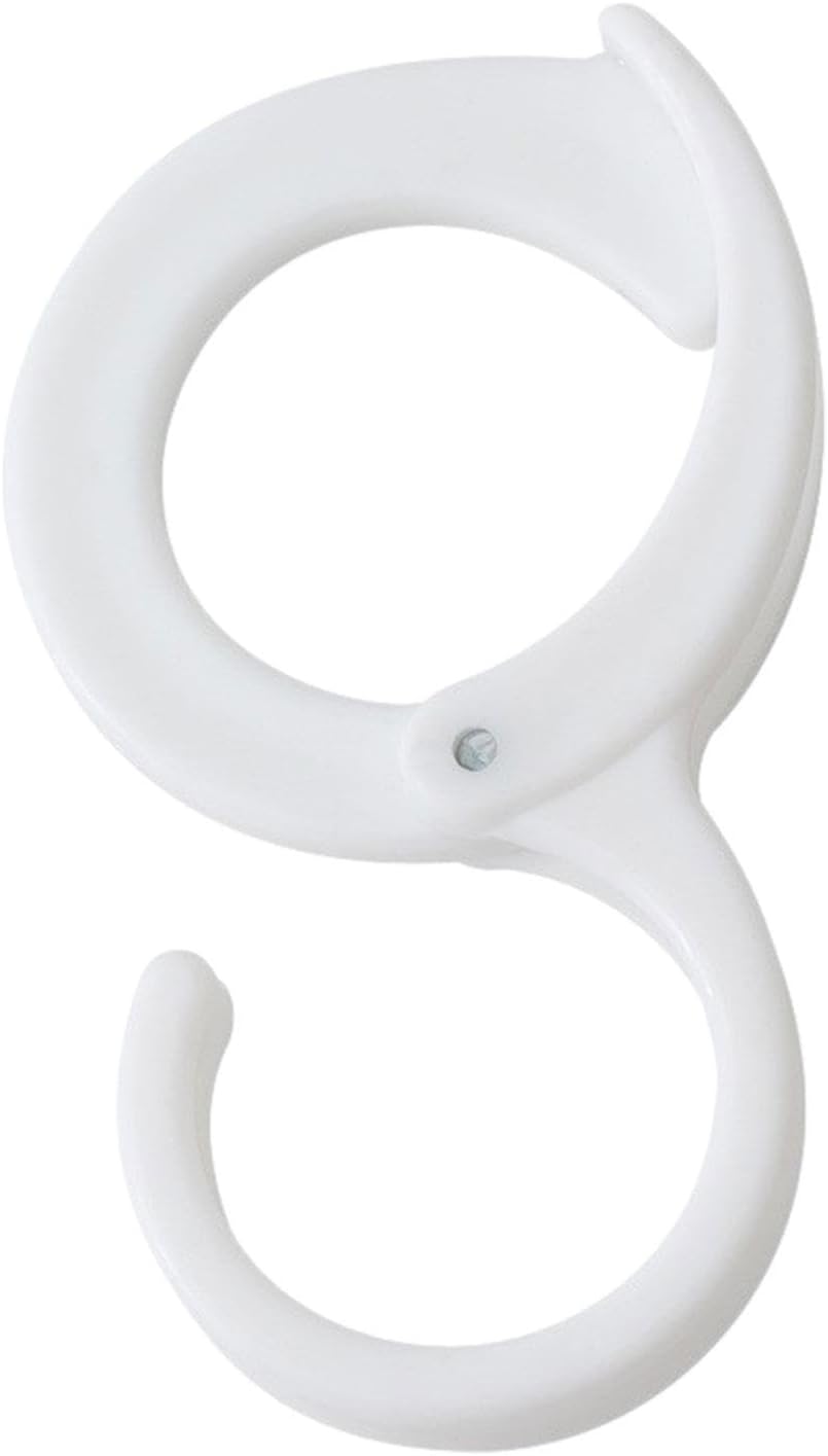 S-Shaped Hangers - Robust Hat Hangers with S Hooks | Easy to Use Practical Towel Rail Coat Hook for Wall Wall Hooks Robust Rustproof Space Saving for Bedroom