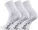 Produktbild FussFreunde 6 Paar, extraweiche Bambus-Socken mit kurzem Schaft,Kurzsocken,Quarter Socken und zusätzlicher Garantie (as3, numeric, numeric_47, numeric_50, regular, regular, Weiß)