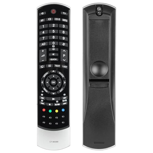 Télécommande CT-90388 compatible avec Toshiba LCD TV 32TL838 32TL868 40TL838 40TL868 46TL838 40RL838 32RL838 40TL838G 40TL868G 46TL868G 40TL838G R 46TL8 68N...