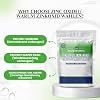 Zinc Oxide Powder - Cosmetic Grade - 60 g / 2.11 oz - Mineral Ingredient for Skincare, Soaps and DIY Cosmetic Formulations