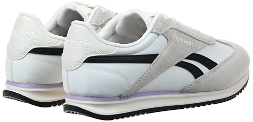 Reebok Women's World 70 Trainers, White Purple White, 7.5