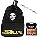 Bandolera Siux + Overgrip + Protector Transparente/para Hombre y Mujer/Transporta Tus Palas de Padel de Forma Comoda y Segura/para Nivel intermedio avanzado y Principiante (Oro)