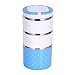 yosoo pique-nique Bento Lunch Box Pot Boîte à pain portable isolé Thermal acier inoxydable intérieur Isolation leakpr OOF anti-fuite avec poignée repas Réservoir à manger bretelles Boîte isotherme pour repas, bleu, 1230 ml