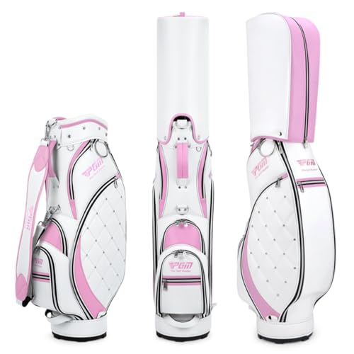 xinzyxx NuP[X sLfBobN X|[cStobO Y fB[X X^hy Golf Bag 5g ^ѕ֗ U[ h 芴 hϖՐ ZtX^h hStNuobO(Pink)